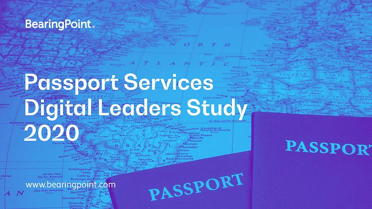 BearingPoint study assesses the digital maturity of passport services in countries around the globe