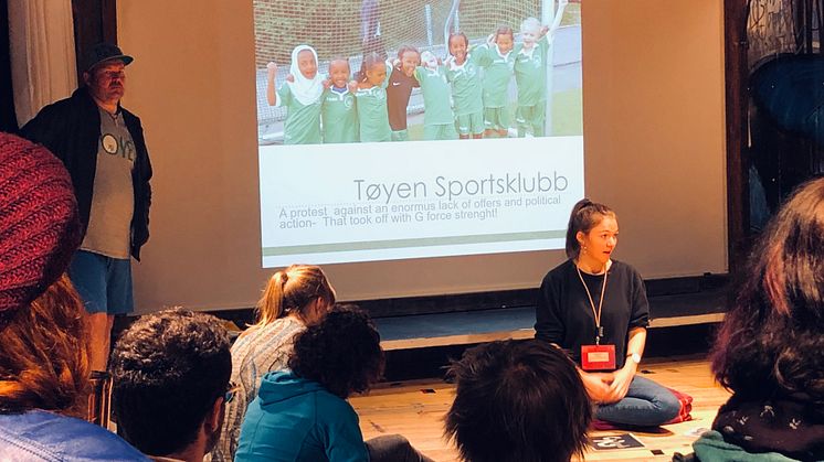 Tøyen Sportsklubb gir mange barn på Tøyen en trygg og aktiv fritid.