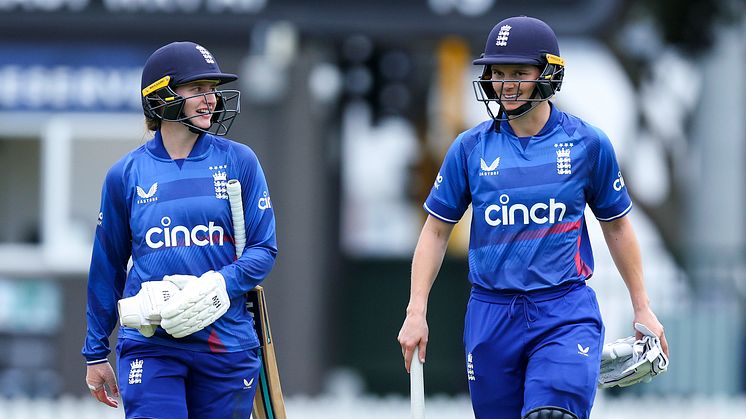Amy ﻿﻿﻿Jones hits unbeaten 92 in England Women ODI win over New Zealand
