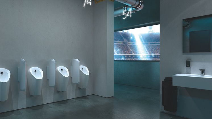 Geberit Selva -urinaalit julkitila-wc