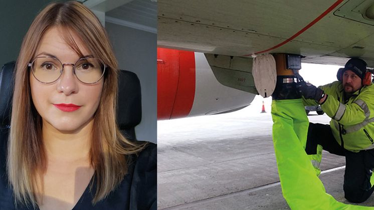 Emma W Flodén är ny vd i bolaget. Hon söker samarbeten med europeiska flygplatser som vill ställa om.