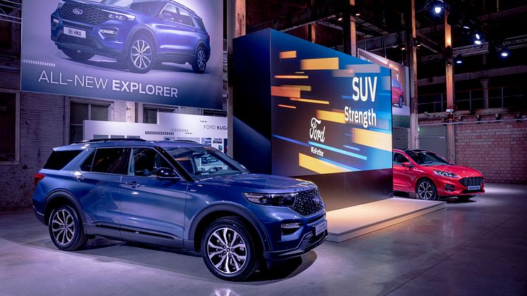 Stor interesse for Fords mange elektrifiserte nyheter