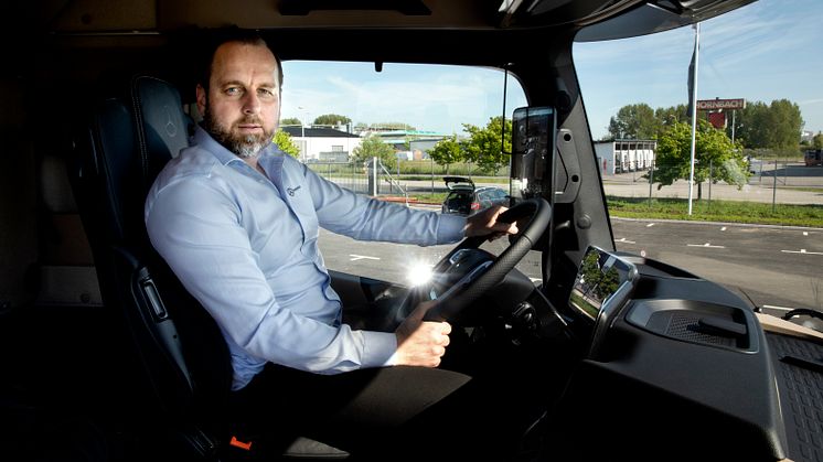 Admir Begovic är platschef på Veho Trucks i Malmö