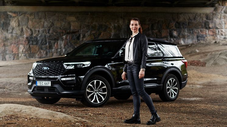 Renata blir ny Ford-ambassadör där hon bl.a. kommer att köra Ford Explorer PHEV