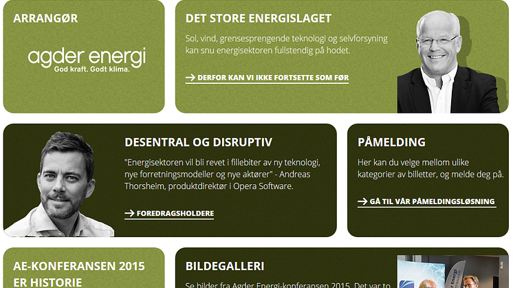 Agder Energi-konferansen 2016: Det store energislaget  