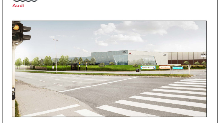 AUDI Hørsholm - Visualisering