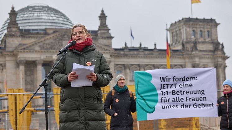Hebammenverband fordert gesetzliche Betreuungsgarantie für alle Frauen