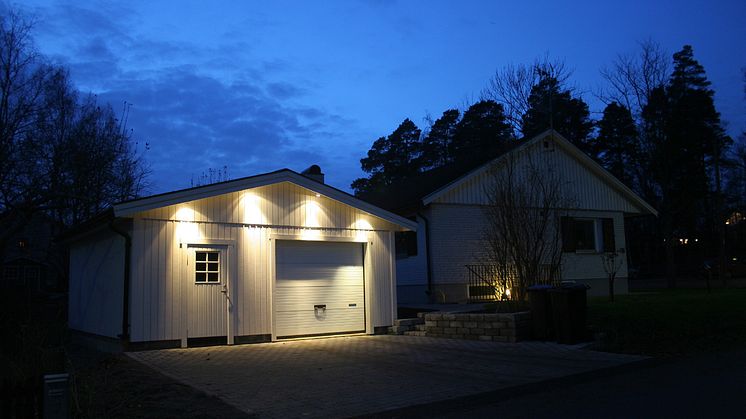 Enkelgarage från Lövångers Bygg