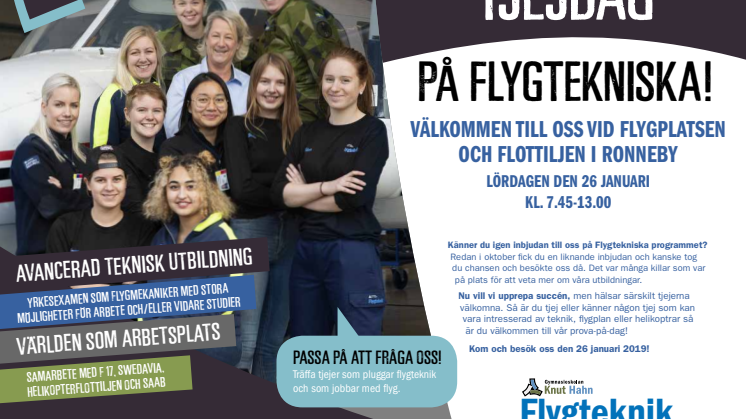 Inbjudan till tjejdag den 26 januari