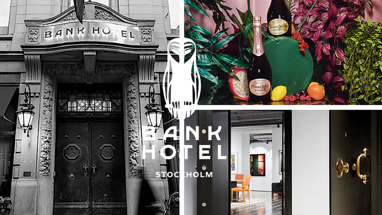 MAISON PERRIER-JOUËT I EXKLUSIVT SAMARBETE MED BANK HOTEL