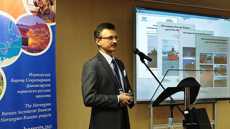 Regional Cooperation for Regional Growth workshop within EU’s Open Days. October, 2009, Murmansk, Russia. Talk Oil transport from Northwest Russia – possibilities for cross-border cooperation in the High Nort.jpg