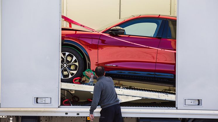 Ford Mustang Mach-E  preproduksjonsbil, Norge, Sommeren 2020