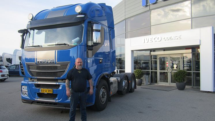 Ny Iveco Stralis Hi-Way jubilæumsmodel til Michael Spring Nielsen