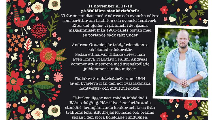 Inbjudan till julpressvisning
