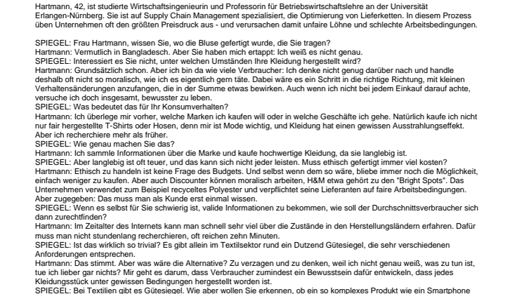 GenCEO-Frau Eva Hartmann im SPIEGEL-Interview