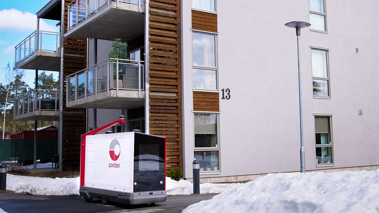 Pakke- og brevrobot