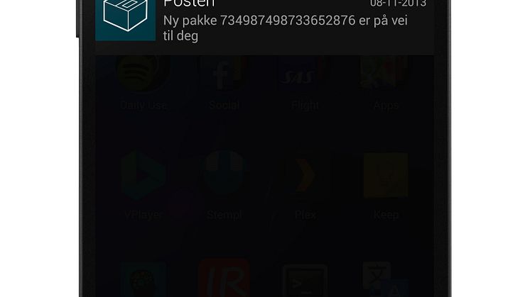 Postens Sporingsapplikasjon (android)