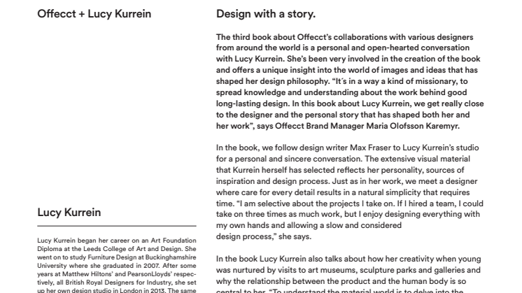 Design with a story.