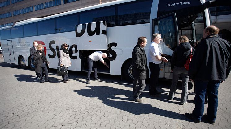 Swebus: Fler resenärer under Kristi Himmelfärdshelgen