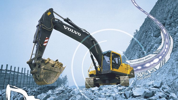 CareTrack - telematiksystem. Maskinövervakning från Volvo Construction Equipment (1)