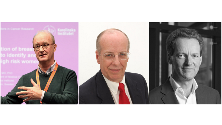 Evidents Medical Advisory Board bestående av Professor Per Hall, Dr Cliff Titcomb och Dr Maarten de Château.