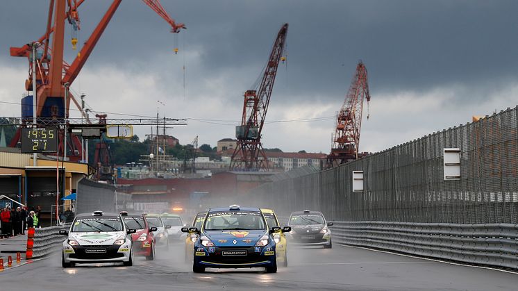 Händelserikt i Clio Cup – tre nya förare till Falkenberg