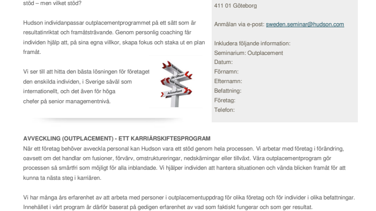 Höstens seminarier på Hudson i Göteborg