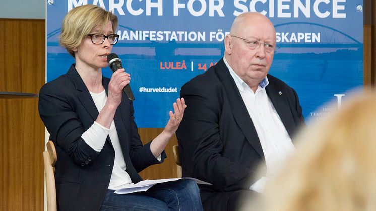 Birgitta Bergvall-Kåreborn och Bo Krogvig.