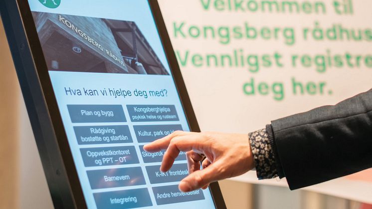 Procon Digital KommuneVert på Kongsberg rådhus