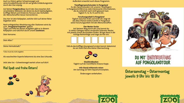 Osterprogramm des Zoo Leipzig