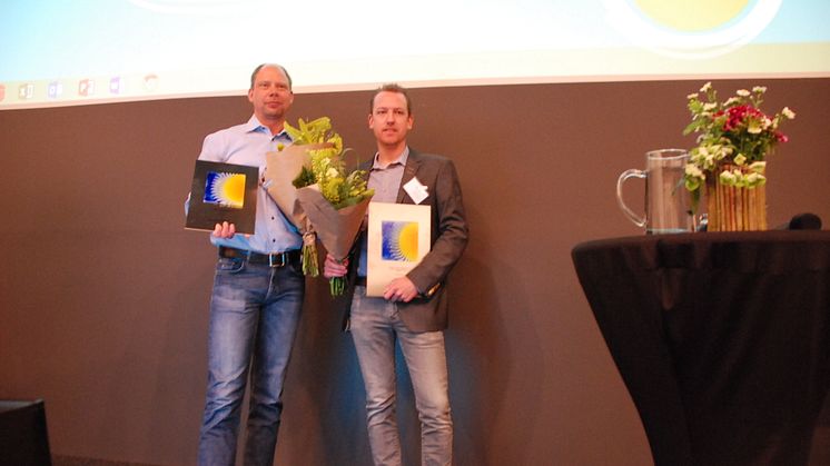 Två värdiga vinnare av Skåne Solar Award 2015