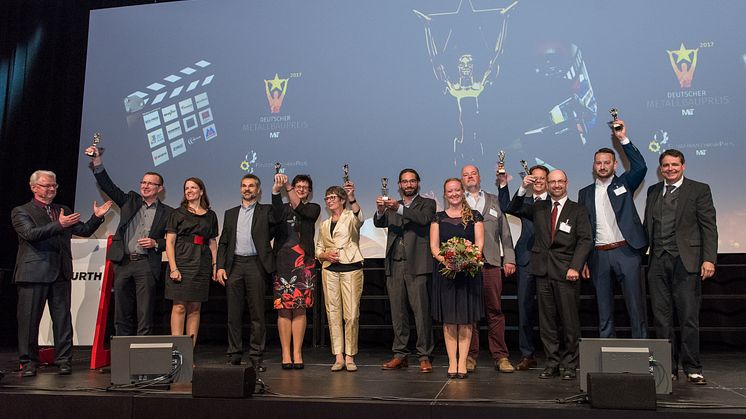 Deutscher Metallbaupreis und Feinwerkmechanikpreis  - die Gewinner 2017 