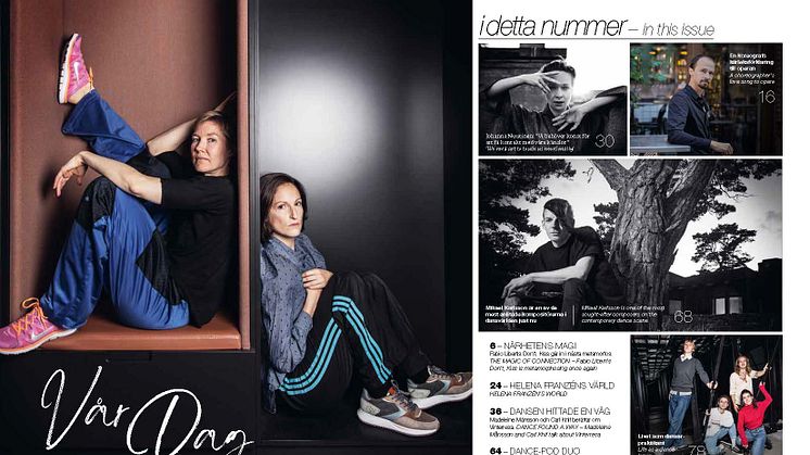 Skånes Dansteater Magazine 2022 innehåll