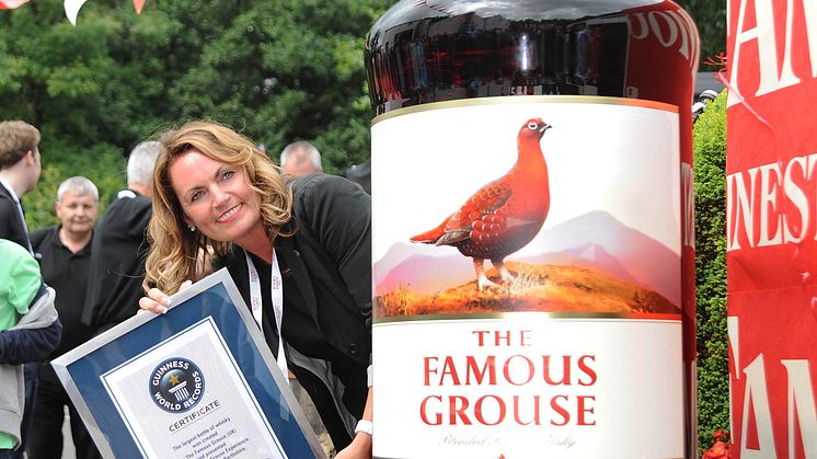 The Famous Grouse sätter nytt världsrekord