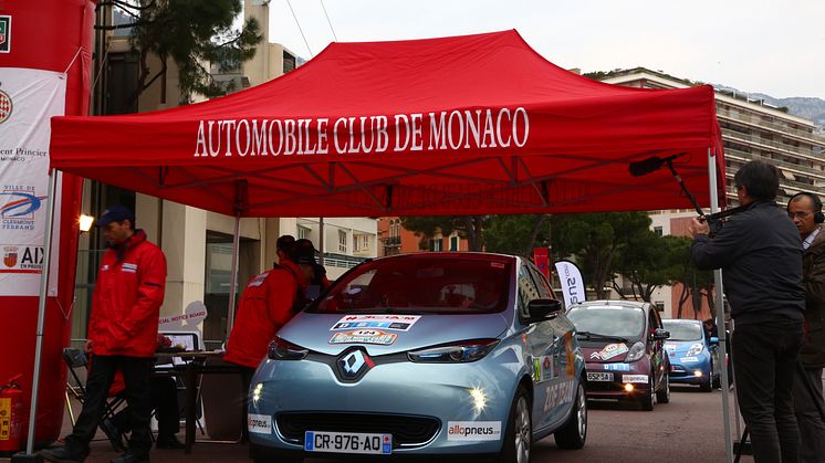 Elbilen Renault Zoe vinder Monte Carlo Rally