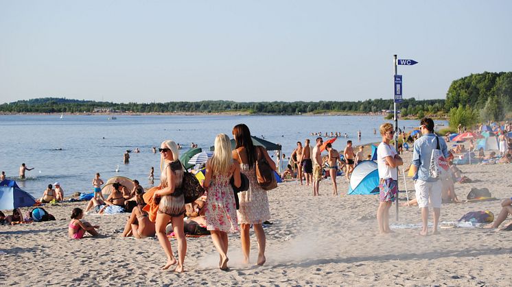 Strandspaziergang am Cospudener See  - Foto: Andreas Schmidt
