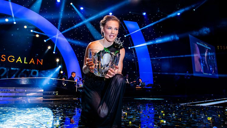 Tove Alexandersson - vinnare av Radiosportens Jerringpris 2019 Foto: Bildbyrån