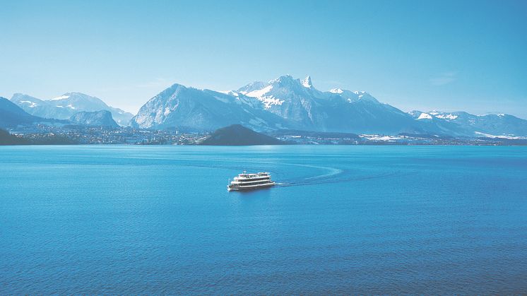 Schiff Winter  Thun 