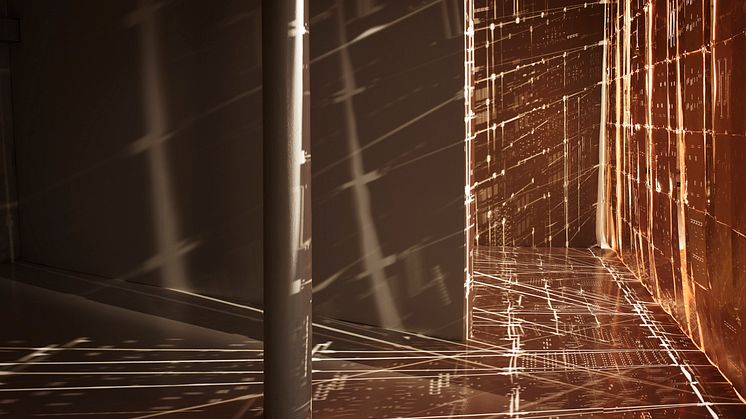 Installationsbild/ Installation view, Coppers, 2019, Färgfabriken. Theresa Traore Dahlberg
