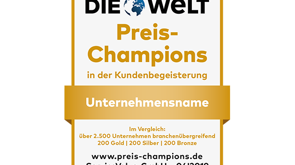 Preisgestaltung, die begeistert: Deutschlands Preis-Champions 2019 gekürt