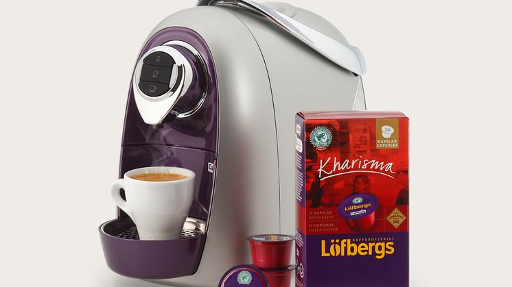 Record growth for Löfberg's coffee capsules