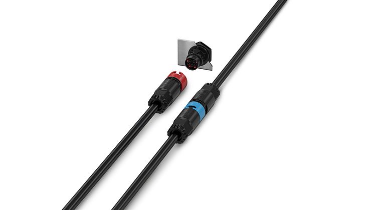 Compact installation connectors for up to 20 A