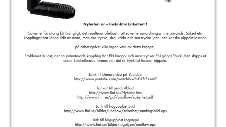 En ny generation säkerhetskopplingar