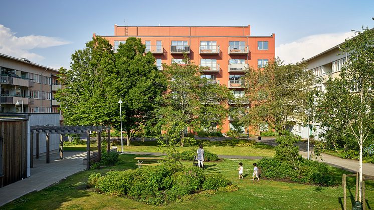 Grevegårdsvägen i Tynnered
