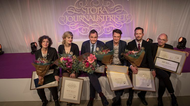 Jenny Svenberg Bunnel, Matilda Gustavsson, Robert Barkman, Daniel Velasco, David Baas och Mats Nileskär