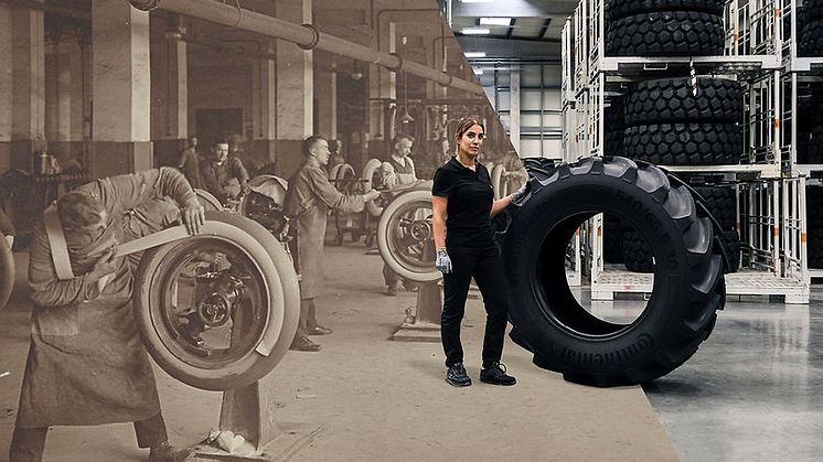 Continental dekk fyller 150 år