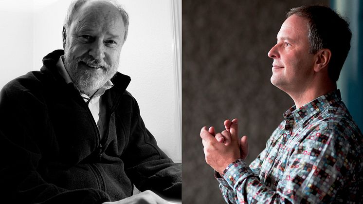 Anders Eliasson och Sakari Oramo. Foto: Tony Lundman och Benjamin Ealovega