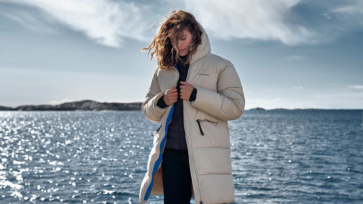 Didriksons puffer-jacka Nomi. 