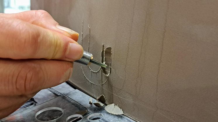 Harrie Liveart työskentelemässä Tammisaaren-tehtaalla 1