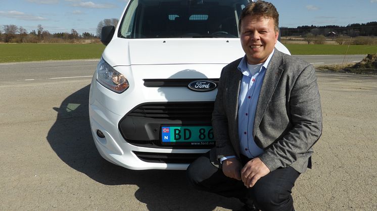 Ford begynner å se resultatene av den sterke varebilsatsingen.